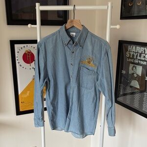 Vintage MGM Denim Button Down Shirt